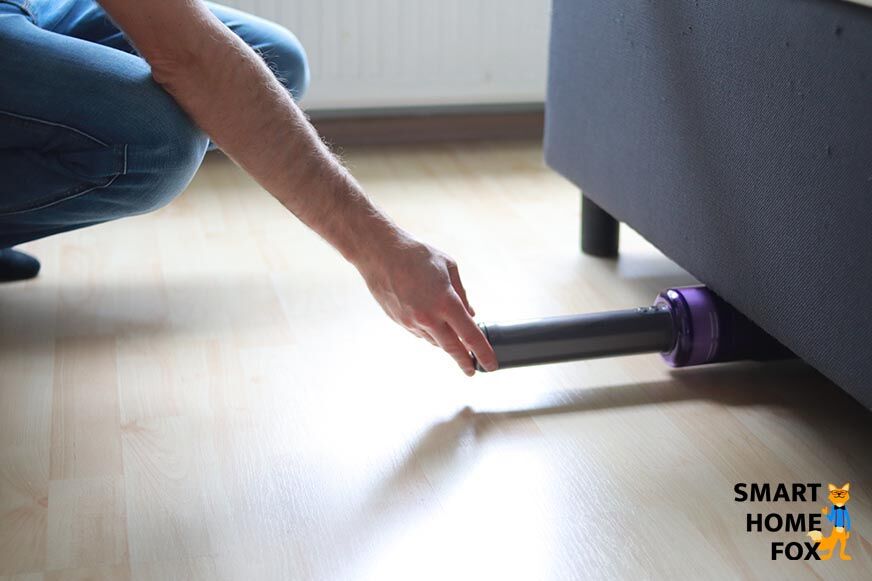 Omni-glide unter dem Bett